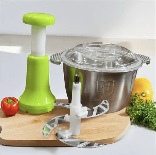 Manual Hand Push Multifunctional Chopper